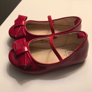Baby gap red shoes size 7